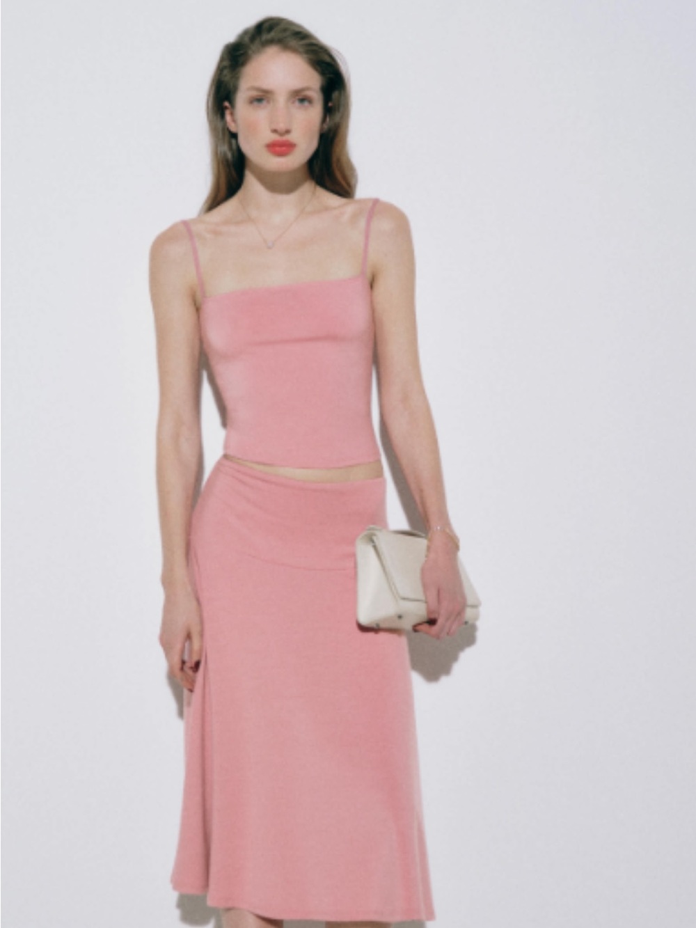 Reformation Blush Pink two piece set